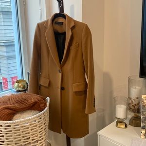 Camel Zara Coat